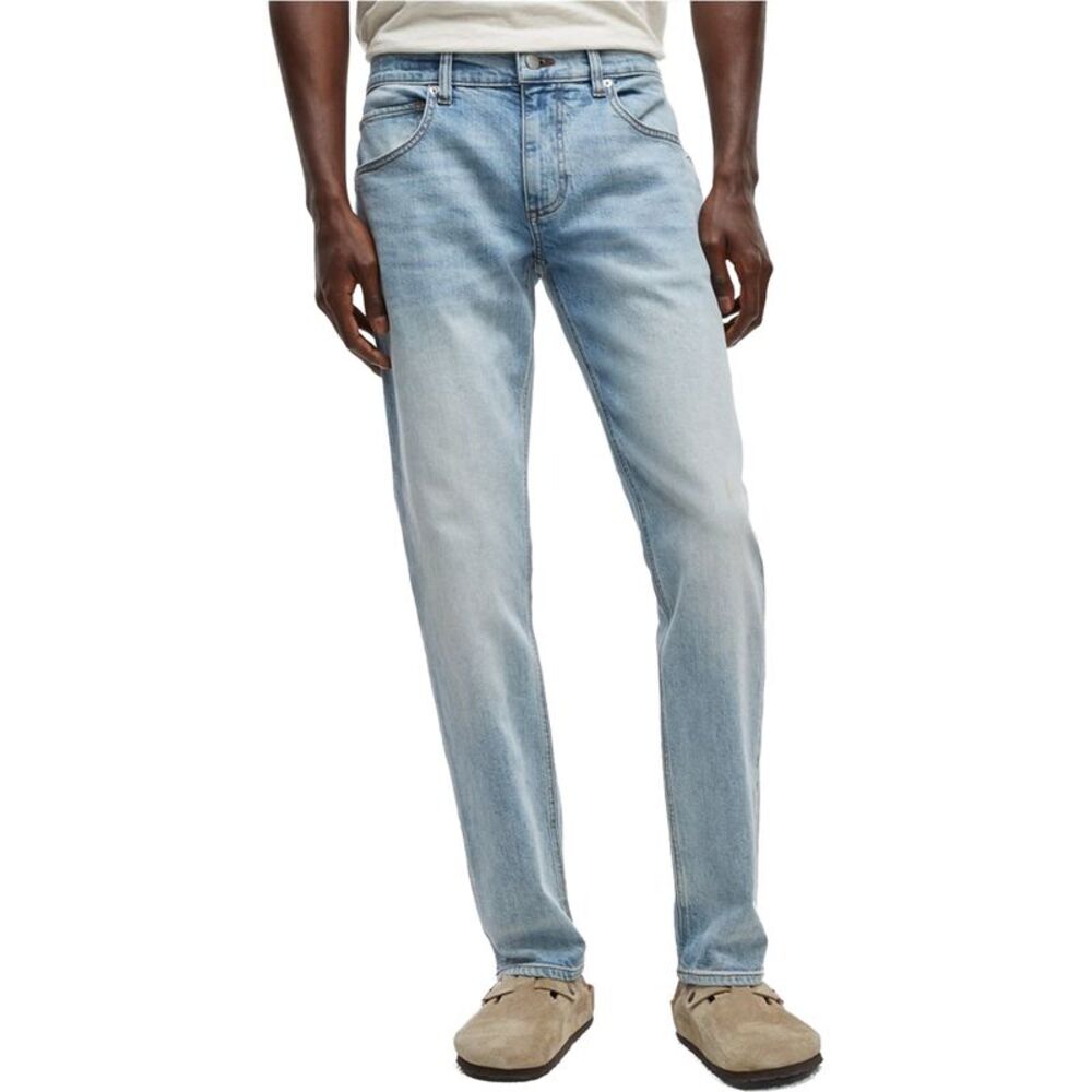 Mode Of One Mens Siolid Straight Leg Slim Jeans, NWT